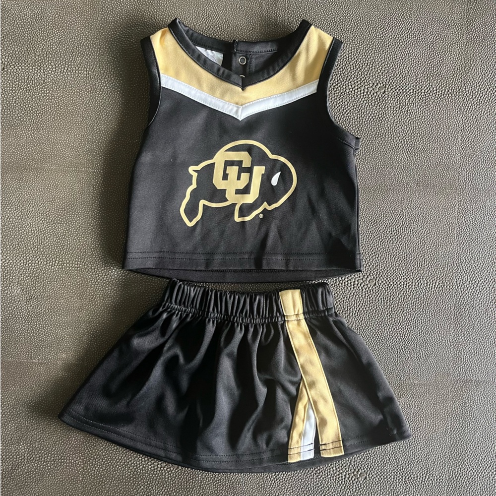 Rivalry Threads CU Buffaloes Toddler Cheerleader Set - 12 months (EUC)
